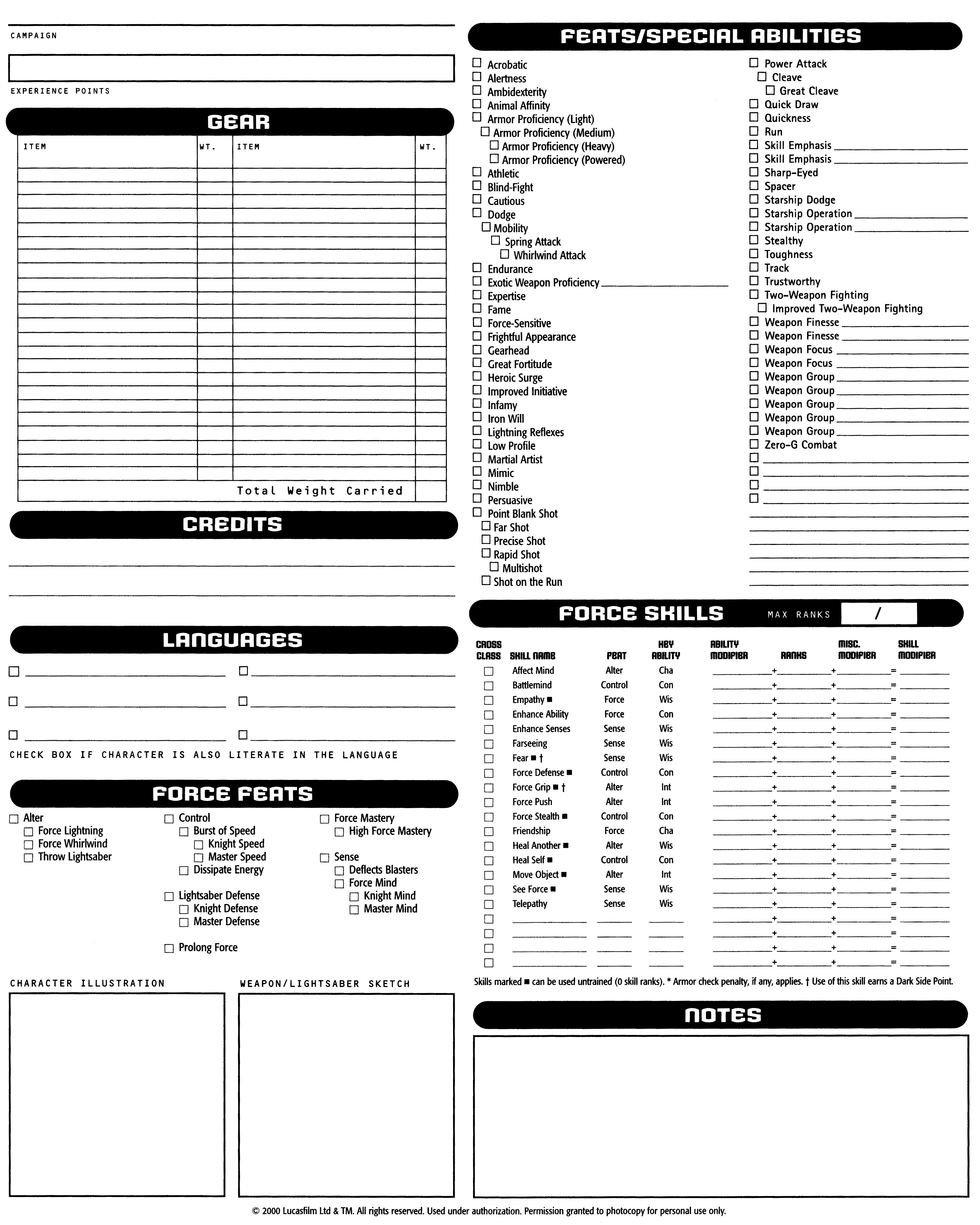 star wars core rulebook pdf